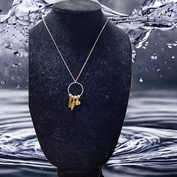 PASSAGE TO ISREAL STERLING SILVER PENDANT 925 by GOLD PLATED CHARMS Isreal - Picture 8 of 12